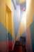 Droites Courbes Couloir : Peinture in situ par Anne-Flore Cabanis